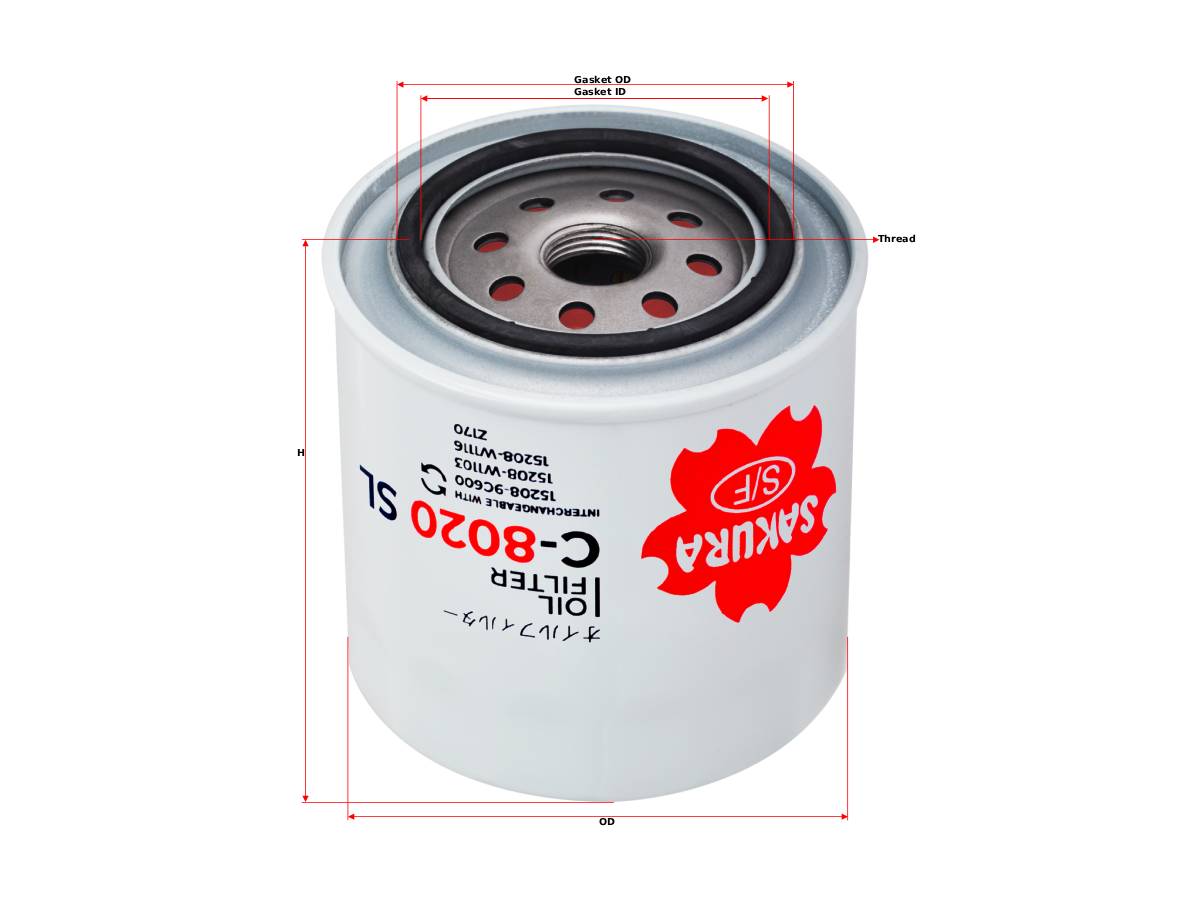 Sakura Filter C-8020 SL | Sakura Filter